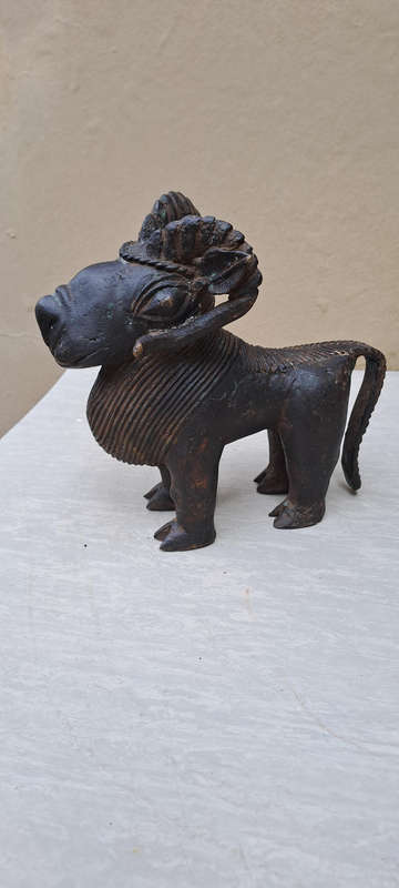 A Benin Bronze honoring Ram 19th century
