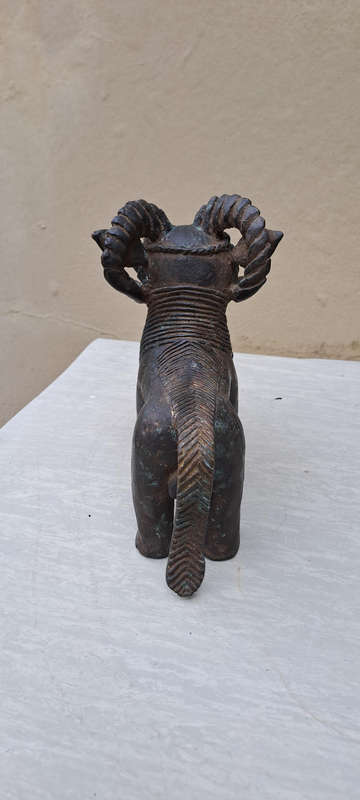 A Benin Bronze honoring Ram 19th century