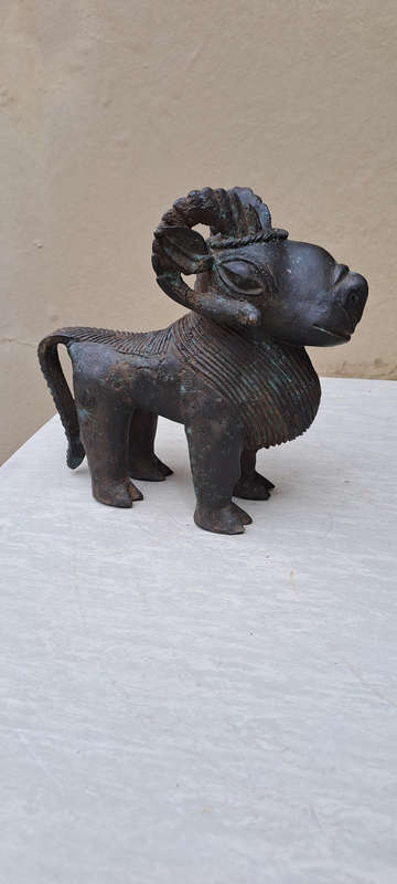 A Benin Bronze honoring Ram 19th century