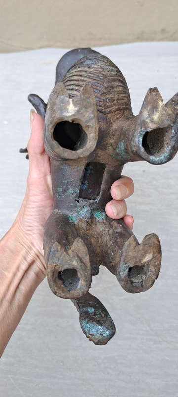 A Benin Bronze honoring Ram 19th century