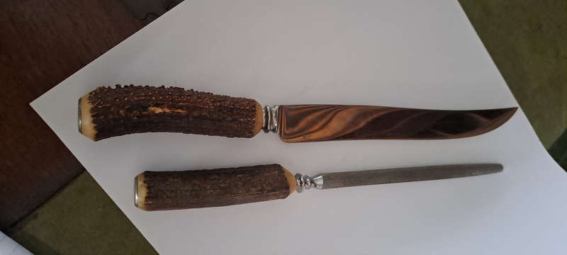 Viners of Sheffield carving set in original case