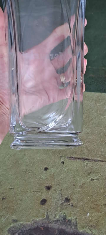 Bormioli Rocco Fidenza Vinciana contemporary vase made in Italy