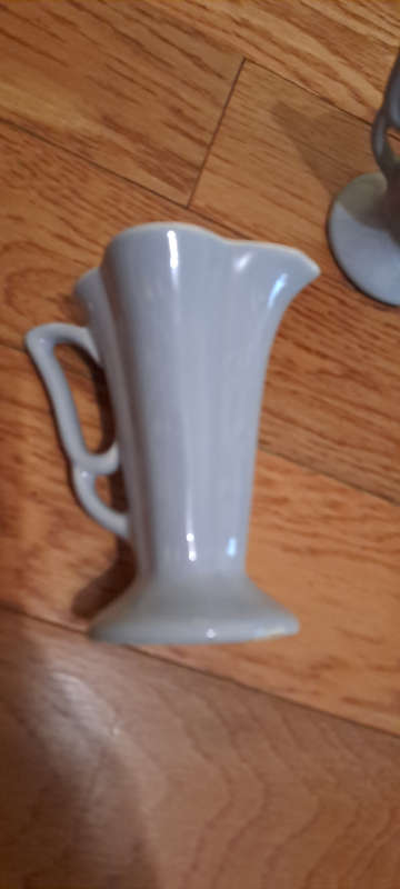 Arthur Wood pair beautiful jug vases/ milk jugs light blue