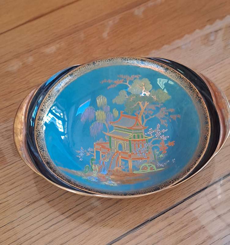 Carlton Ware Blue Royal bowl stunning