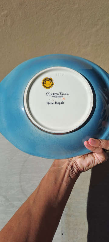Carlton Ware Blue Royal bowl stunning