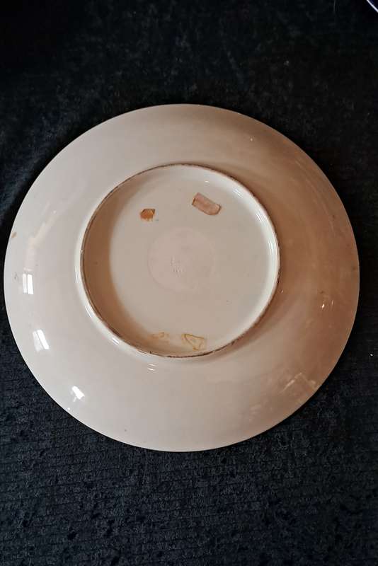 Very large Dutch  32cm hand painted blue and white platter GORGEOUS