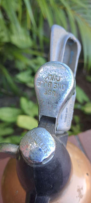 Vintage sparklets ltd  soda syphon / siphon 1960/70's