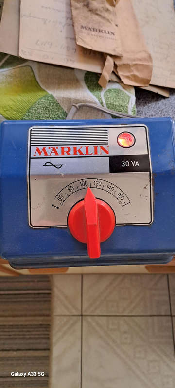 Marklin HO controller alternating current boxed 6117