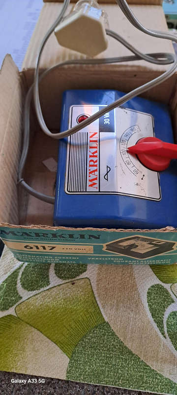 Marklin HO controller alternating current boxed 6117
