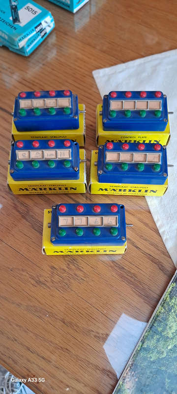 Marklin HO 7072 control switch EACH
