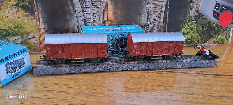 Marklin HO 4505 covered wagon boxed each