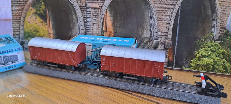 Marklin HO 4505 covered wagon boxed each