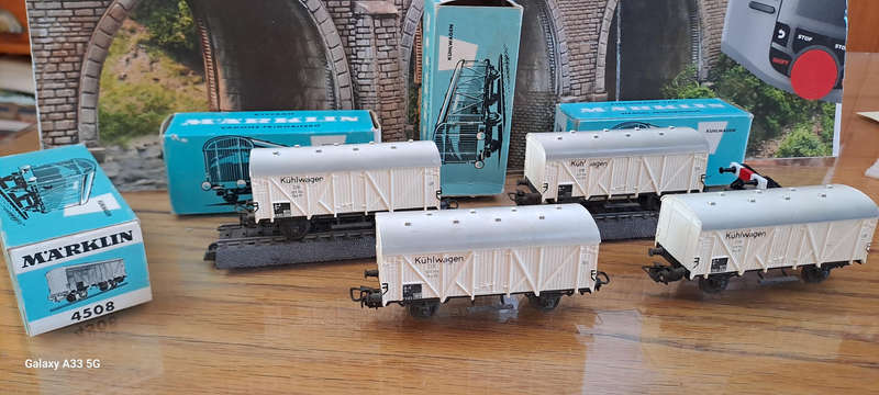 Marklin HO 4508 refrigeration car each