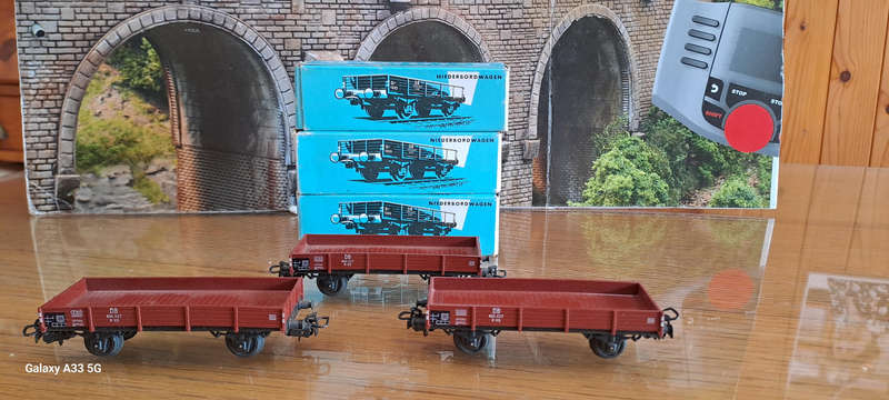 marklin HO 4503 low sided freight wagon boxed each