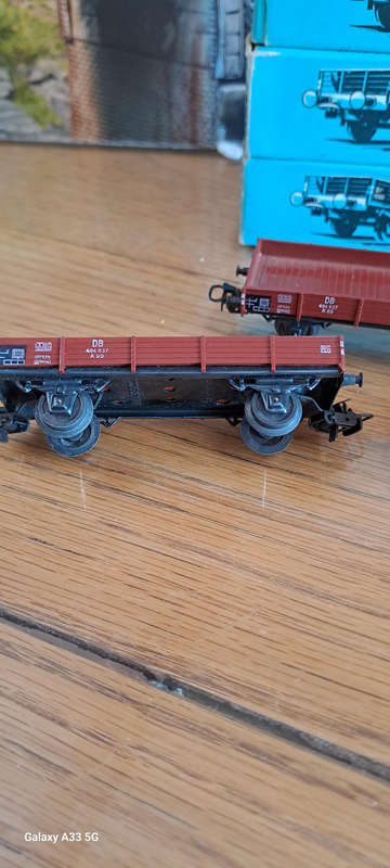 marklin HO 4503 low sided freight wagon boxed each