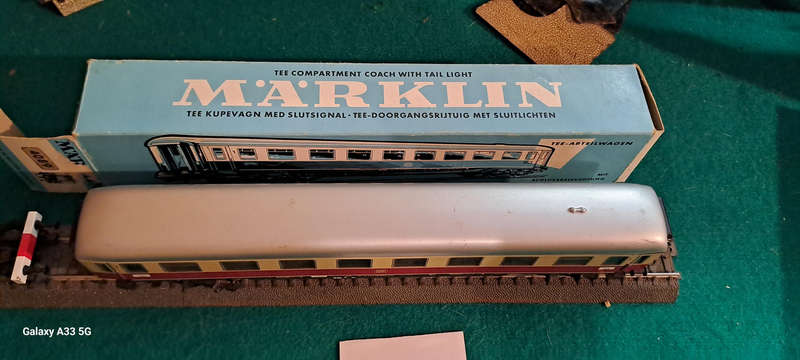 Marklin HO 4089 passenger compartment  coach IOP