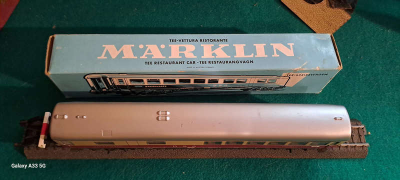 Marklin HO 4087 restaurant car IOP