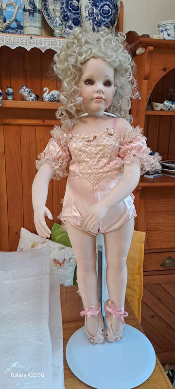 Exquisite porcelain doll 78cm ballerina doll