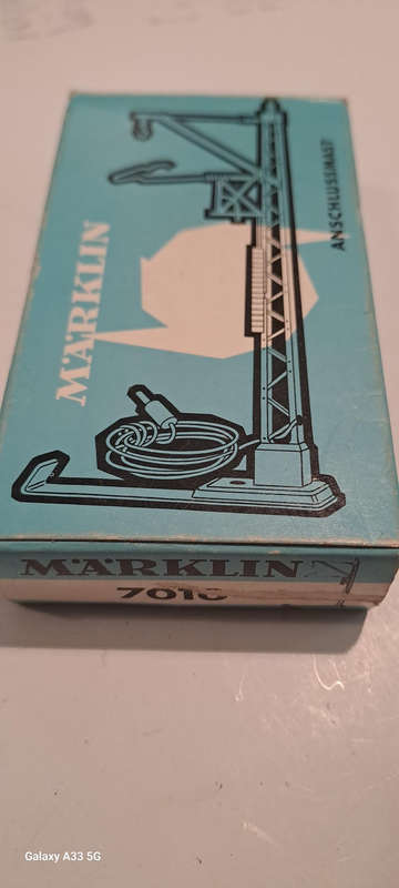 Marklin HO 7010 over head contact line connection boxed