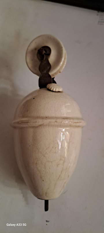 Antique Rise and fall pulley/ counter weight for ceiling light