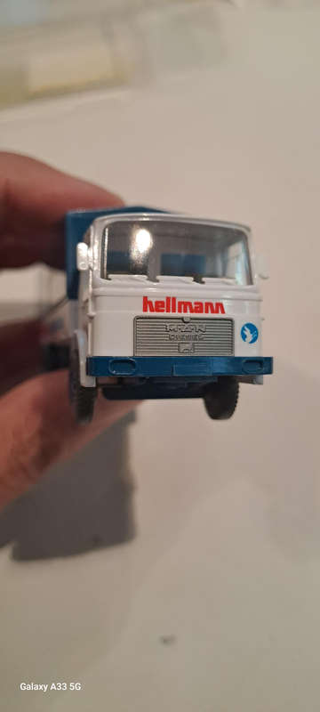 Wiking HO 2 trailer hellerman transporter
