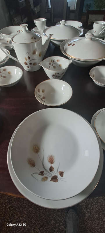 Spanish Pontesa 53pce dinner service complete