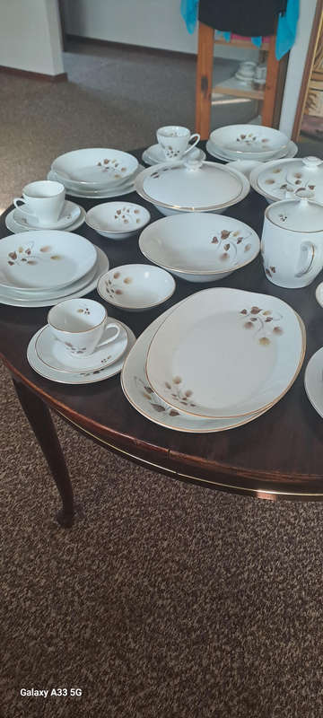 Spanish Pontesa 53pce dinner service complete