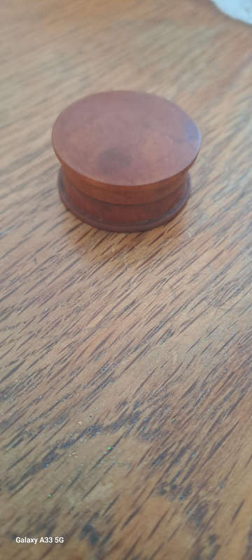 Pair vintage watch makers oil pots