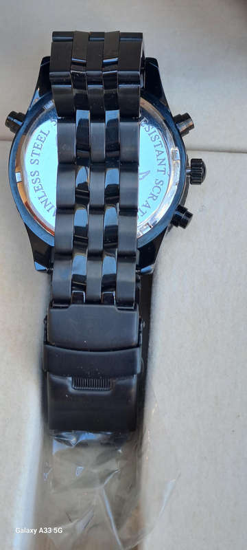 Kotte & Co Blackmatic Chronograph Chronometer watch Alarm Swiss movement