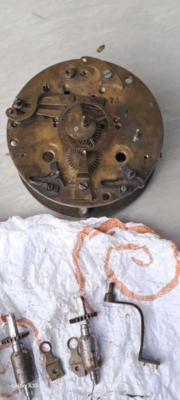 Japie Feres clock movement spares or repairs