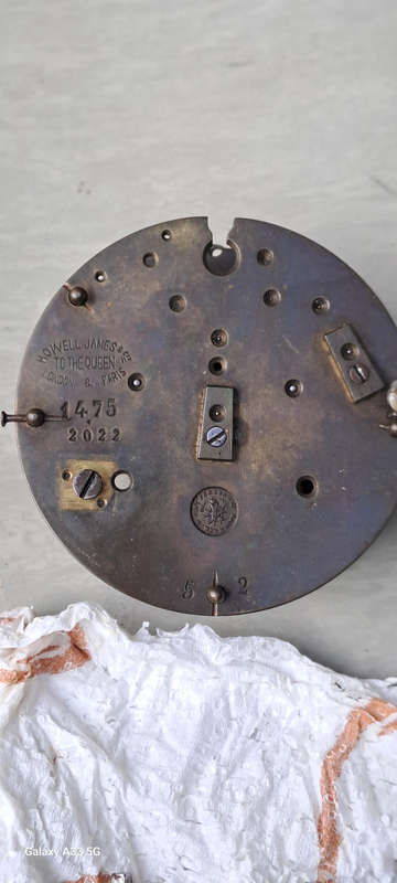 Japie Feres clock movement spares or repairs