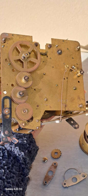 Mauthe clock movement W500