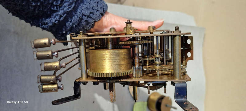 Mauthe clock movement W500