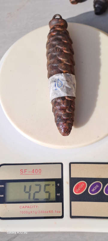 Cuckoo clock weights sold individually 425g