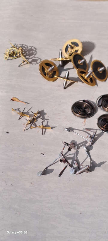 new old stock clock spares