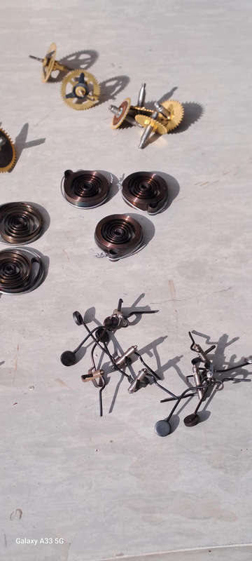 new old stock clock spares
