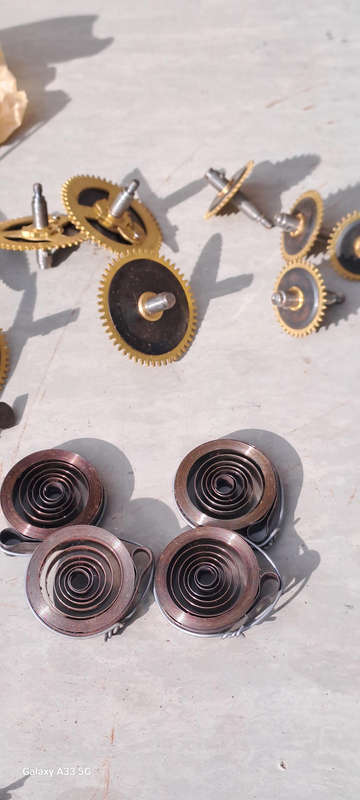 new old stock clock spares