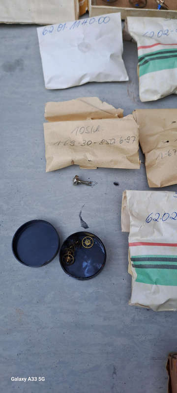 Vintage lot of alarm clock parts new lots