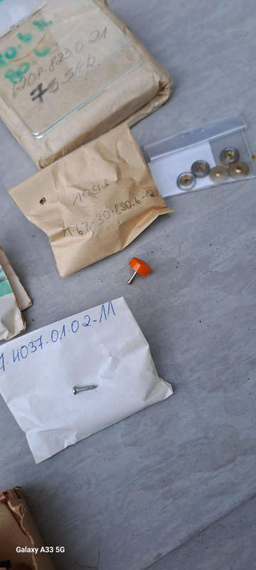 Vintage lot of alarm clock parts new lots