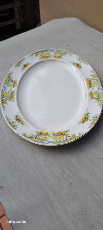 Lagre porcelain platter  JOHN MADDOCK & SON - Royal  Vitreous 37 CM