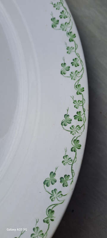 John Maddock & son very large platter 39x32.5cm 4cm tall