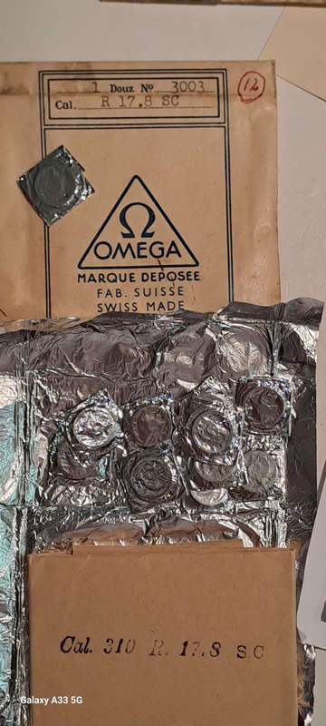 Omega main spring Original R17.8 SC