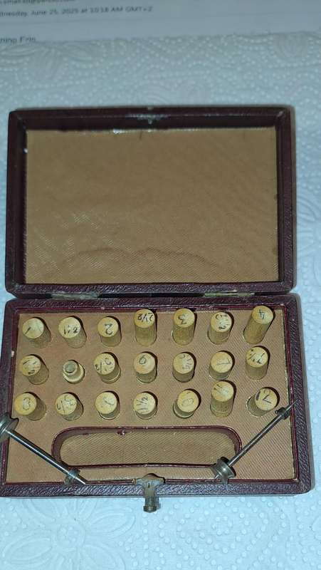 Marque Deposee Drill bit set in original box 25pce