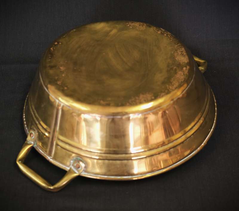 Vintage Brass Dish with handles