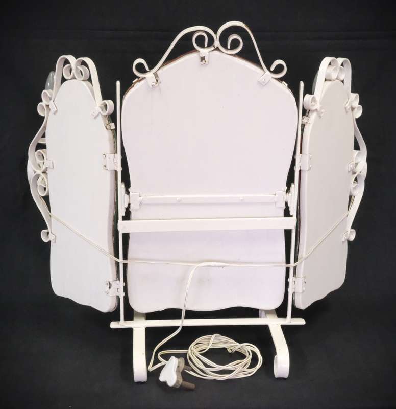 Vintage Dolly Vardan Style Dressing Table Mirror