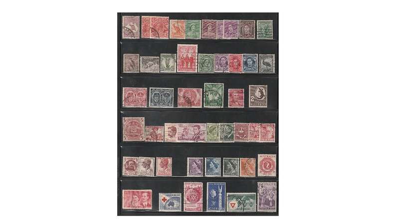 Australia 5 page selection