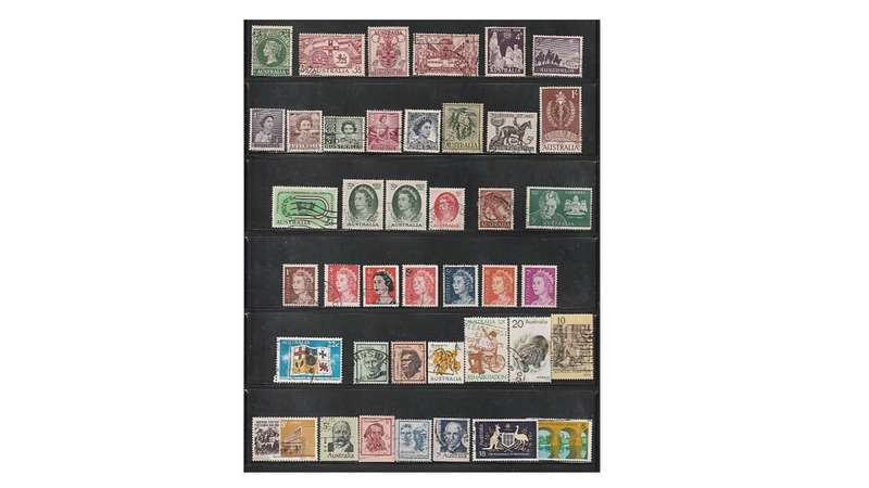 Australia 5 page selection