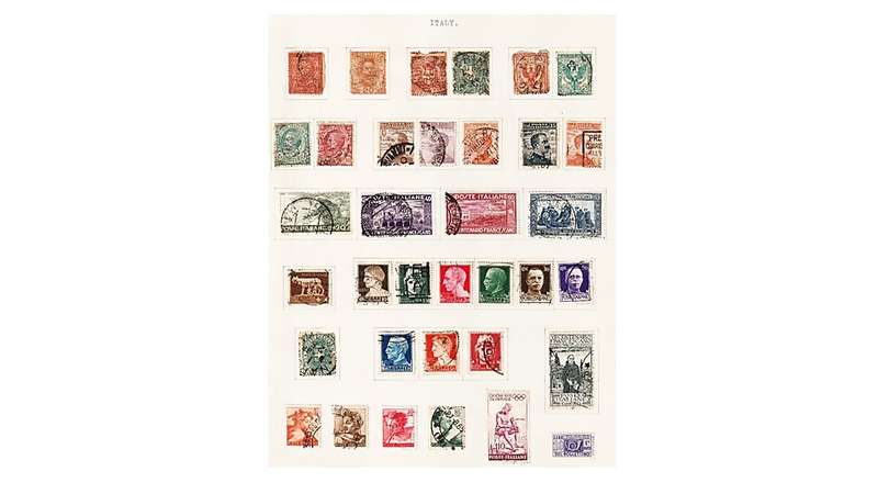 Italy and Colonies 6 page selection