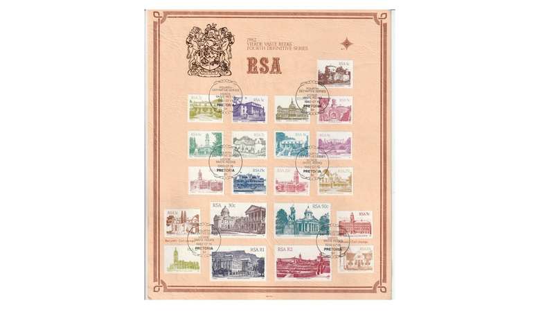 Republic of South Africa 2 Off 1982 4th Definitive Issue