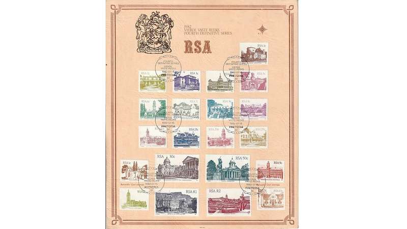 Republic of South Africa 2 Off 1982 4th Definitive Issue